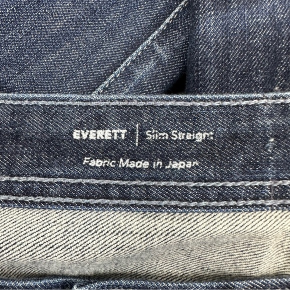 AG Adriano Goldschmied 33 x 33.7” Everett Slim Straight 360 Japanese Denim Jeans - Picture 10 of 16